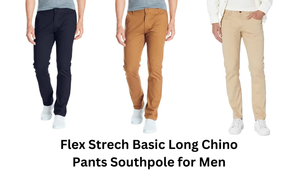 Flex Strech Basic Long Chino Pants Southpole for Men