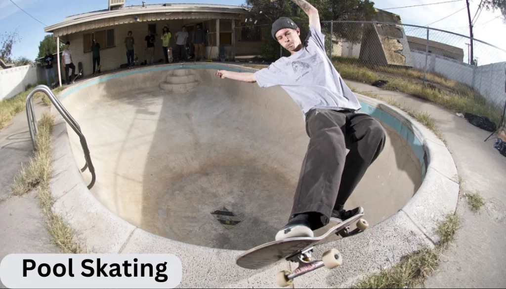 Pool skating