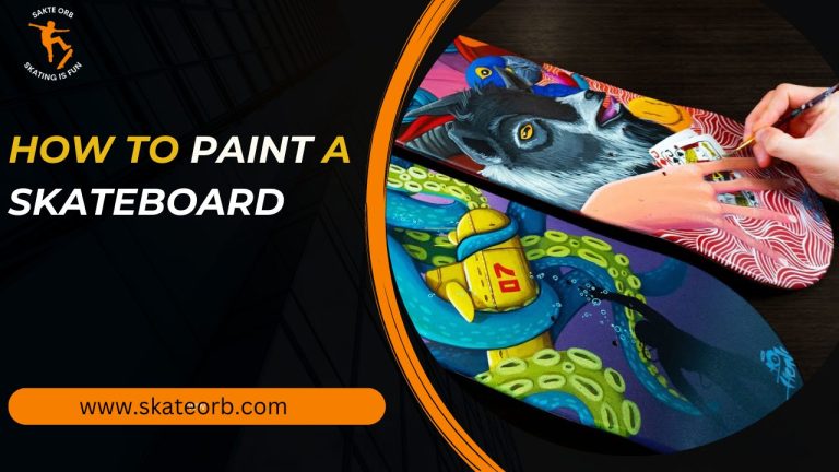 How to Paint a Skateboard Deck