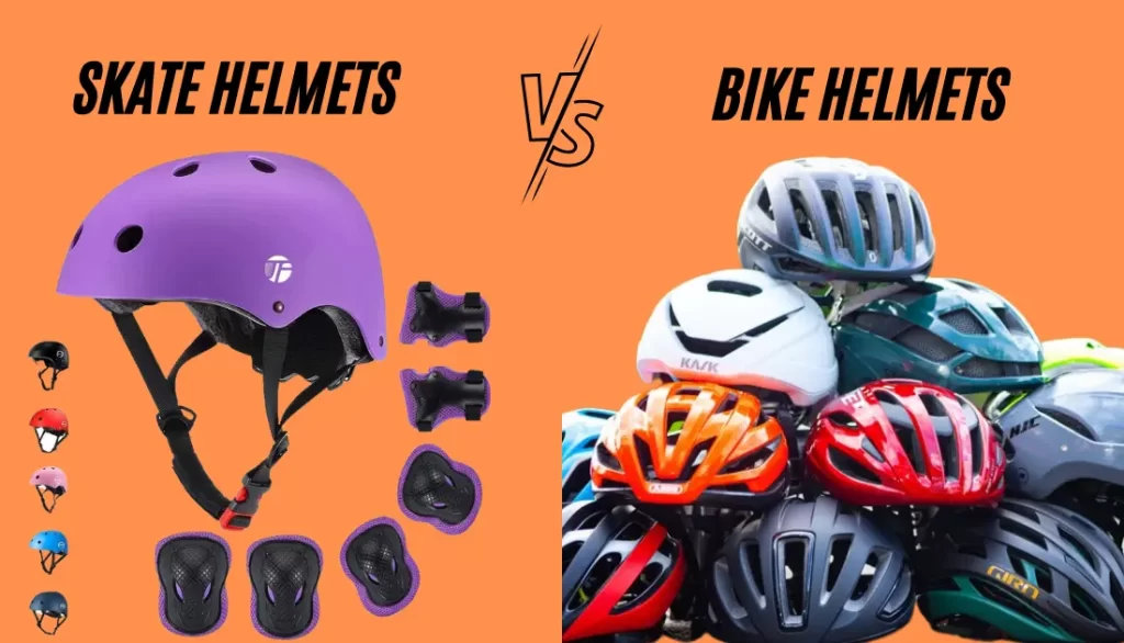 Skate Helmets vs. Bike Helmets
